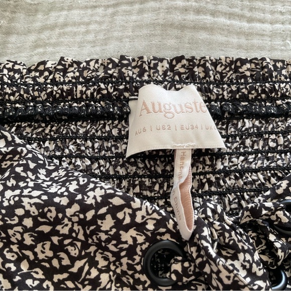 Auguste the Label Black and White Floral Dress - Picture 4 of 7